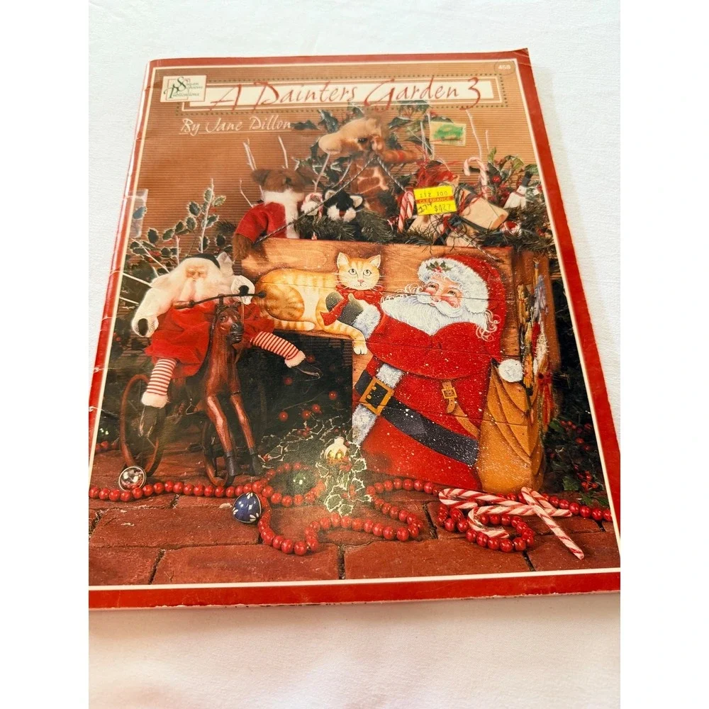 Craft Instruction Books‎ Lot of 2 Christmas Garden Mice Santa Patterns